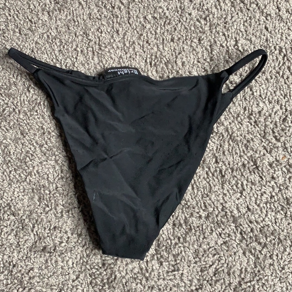 basic black bikini bottoms - Picture 2 of 4